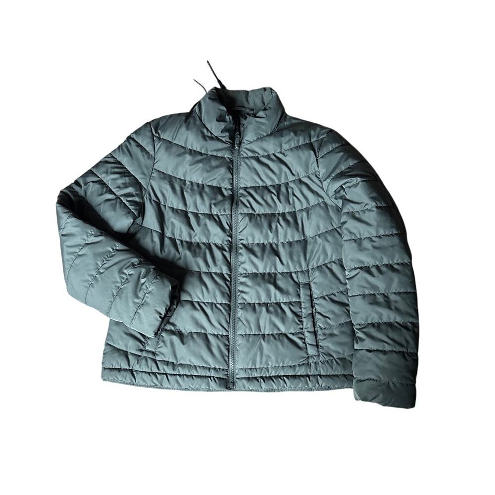 Gap Coldcontrol Quilted Insulated Jacket Sage Gre… - image 1